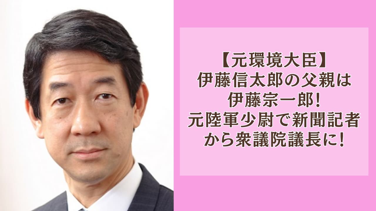 伊藤信太郎の父親は伊藤宗一郎！経歴は元陸軍少尉で新聞記者から衆議院議長に！